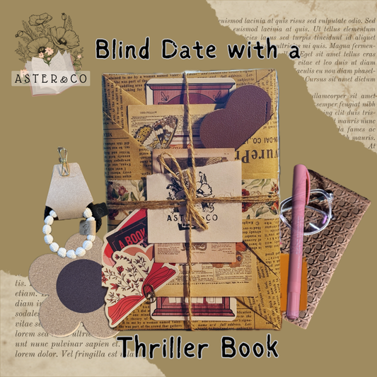 Aster&Co Blind Date with a Thriller Book